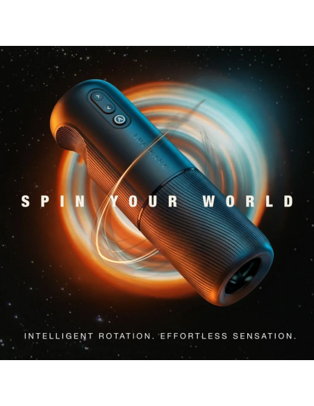 ARCWAVE ORBIT 360 ROTATING MALE MASTURBATOR WITH APP CONTROL BLACK