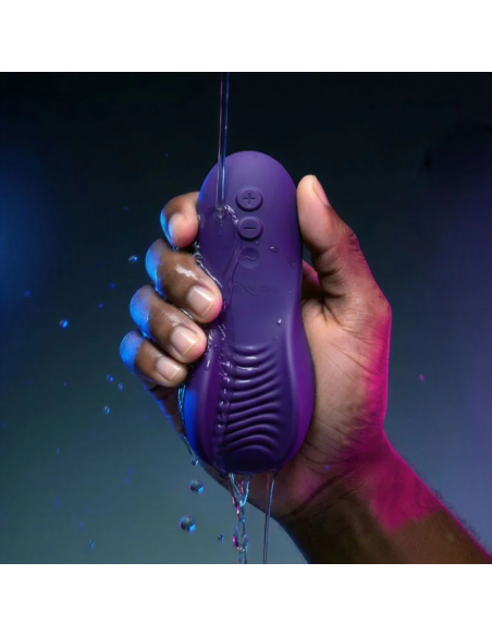 WE VIBE SHARED TOUCH DOUBLE SIDED COUPLES VIBRATOR PURPLE