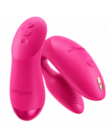WE VIBE CHORUS PRO PREMIUM COUPLES VIBRATOR ELECTRIC PINK