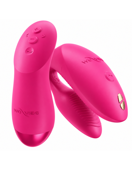 WE VIBE CHORUS PRO PREMIUM COUPLES VIBRATOR ELECTRIC PINK