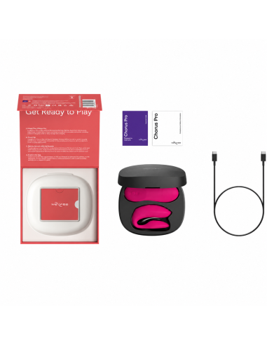 WE VIBE CHORUS PRO PREMIUM COUPLES VIBRATOR ELECTRIC PINK