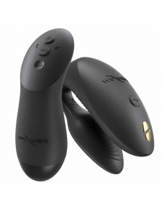 WE VIBE CHORUS PRO PREMIUM COUPLES VIBRATOR SATIN BLACK 2