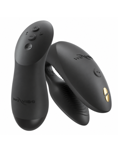 WE VIBE CHORUS PRO PREMIUM COUPLES VIBRATOR SATIN BLACK