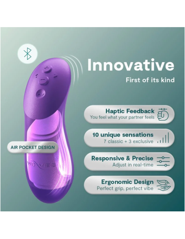 WE VIBE CHORUS PRO PREMIUM COUPLES VIBRATOR COSMIC PURPLE