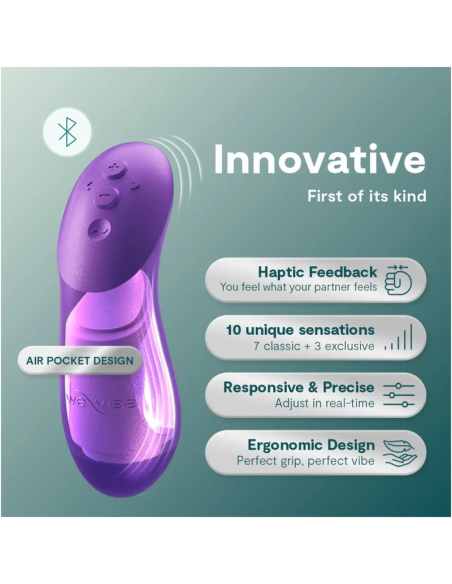 WE VIBE CHORUS PRO PREMIUM COUPLES VIBRATOR COSMIC PURPLE