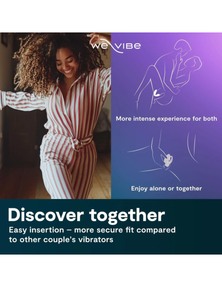 WE VIBE SYNC O WRAPPING STIMULATION COUPLES VIBRATOR LIGHT PURPLE