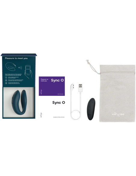 WE VIBE SYNC 2 ADJUSTABLE COUPLES VIBRATOR VELVET GREEN