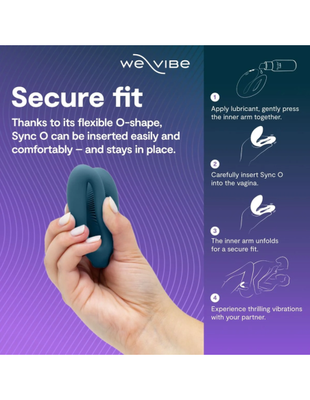 WE VIBE SYNC 2 ADJUSTABLE COUPLES VIBRATOR VELVET GREEN