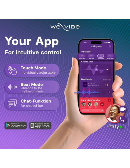 WE VIBE SYNC 2 ADJUSTABLE COUPLES VIBRATOR VELVET GREEN