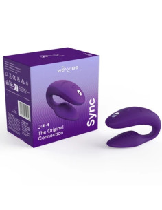 WE VIBE SYNC 2 ADJUSTABLE COUPLES VIBRATOR PURPLE 2