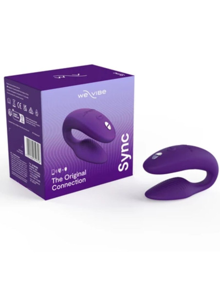WE VIBE SYNC 2 ADJUSTABLE COUPLES VIBRATOR PURPLE