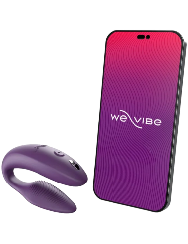 WE VIBE SYNC 2 ADJUSTABLE COUPLES VIBRATOR PURPLE