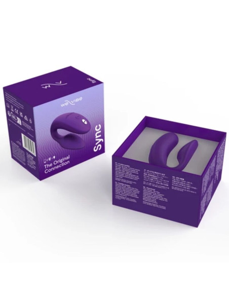 WE VIBE SYNC 2 ADJUSTABLE COUPLES VIBRATOR PURPLE