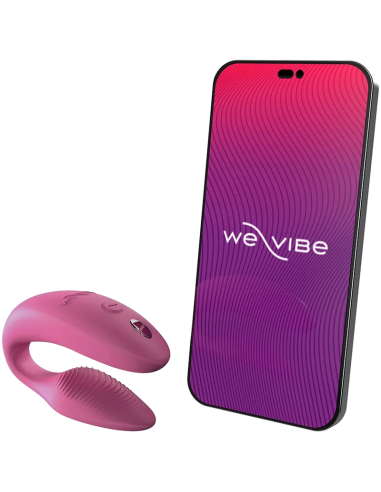 WE VIBE SYNC 2 ADJUSTABLE COUPLES VIBRATOR ROSE