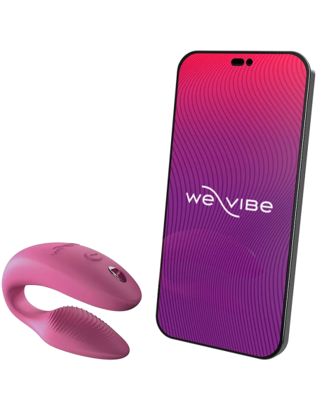 WE VIBE SYNC 2 ADJUSTABLE COUPLES VIBRATOR ROSE