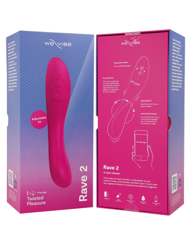 WE VIBE RAVE 2 G SPOT VIBRATOR PINK