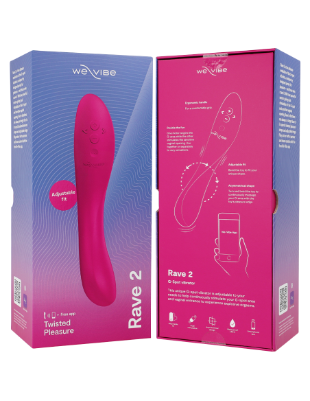 WE VIBE RAVE 2 G SPOT VIBRATOR PINK