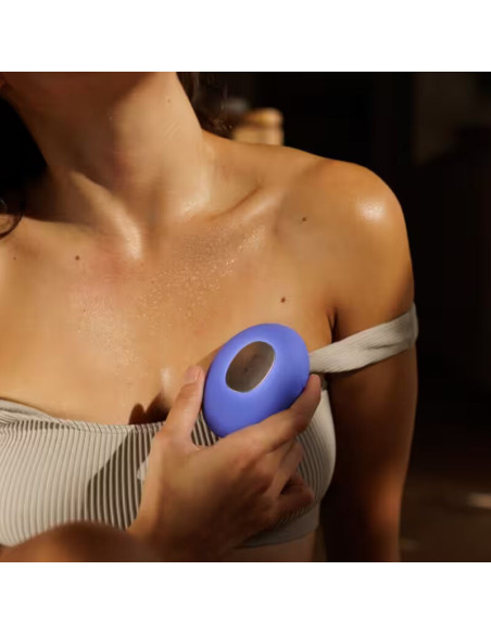 WE VIBE TEMP HEATING AND COOLING VIBRATOR LAVENDER BLUE