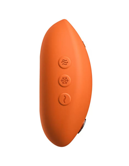 WE VIBE TEMP HEATING AND COOLING VIBRATOR TANGERINE