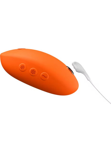 WE VIBE TEMP HEATING AND COOLING VIBRATOR TANGERINE
