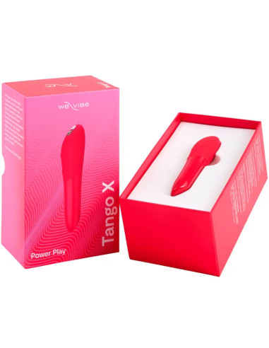 WE VIBE TANGO X RECHARGEABLE BULLET VIBRATOR CHERRY RED