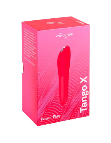 WE VIBE TANGO X RECHARGEABLE BULLET VIBRATOR CHERRY RED