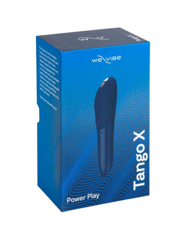 WE VIBE TANGO X RECHARGEABLE BULLET VIBRATOR MIDNIGHT BLUE