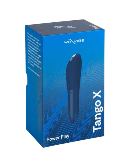 WE VIBE TANGO X RECHARGEABLE BULLET VIBRATOR MIDNIGHT BLUE