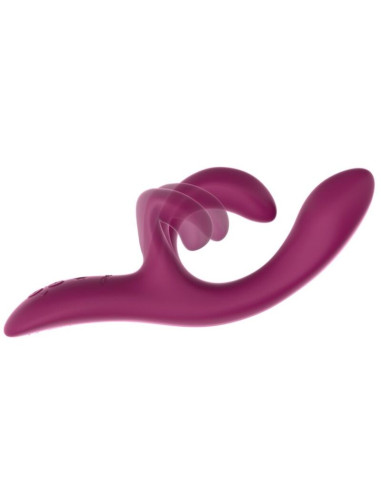 WE VIBE NOVA 2 FLEXIBLE RABBIT VIBRATOR WITH 10 VIBRATION MODES AND APP CONTROL PURPLE