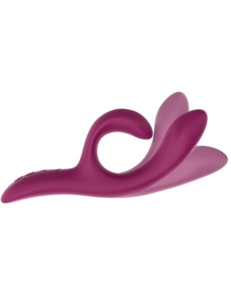 WE VIBE NOVA 2 FLEXIBLE RABBIT VIBRATOR WITH 10 VIBRATION MODES AND APP CONTROL PURPLE