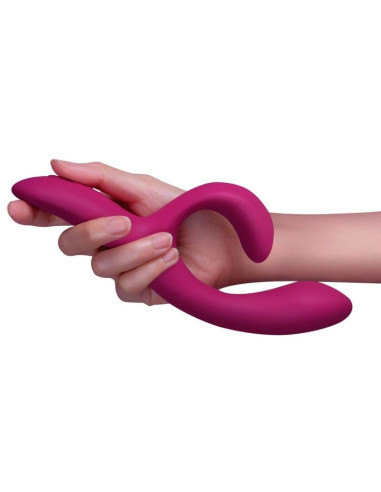 WE VIBE NOVA 2 FLEXIBLE RABBIT VIBRATOR WITH 10 VIBRATION MODES AND APP CONTROL PURPLE