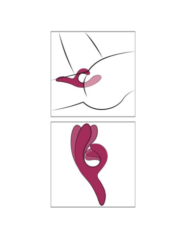 WE VIBE NOVA 2 FLEXIBLE RABBIT VIBRATOR WITH 10 VIBRATION MODES AND APP CONTROL PURPLE