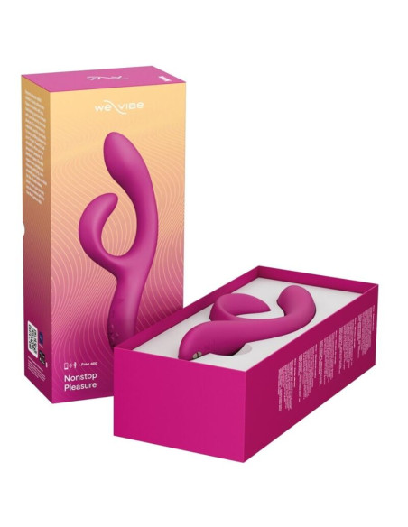 WE VIBE NOVA 2 FLEXIBLE RABBIT VIBRATOR WITH 10 VIBRATION MODES AND APP CONTROL PURPLE