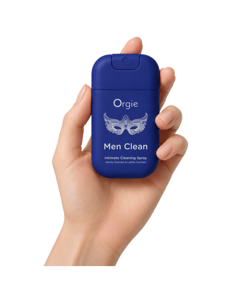 ORGIE MEN CLEAN INTIMATE CLEANING SPRAY WITH ALOE VERA FOR MEN 30 ML