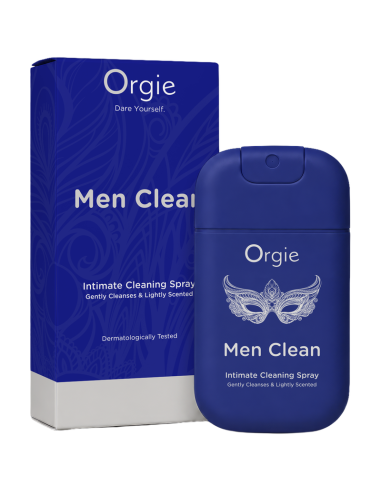ORGIE MEN CLEAN INTIMATE CLEANING SPRAY WITH ALOE VERA FOR MEN 30 ML