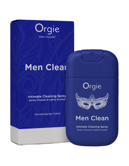 ORGIE MEN CLEAN INTIMATE CLEANING SPRAY WITH ALOE VERA FOR MEN 30 ML