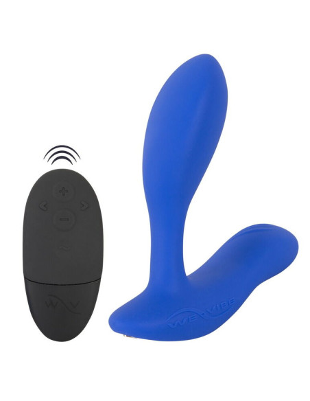WE VIBE VECTOR DUAL STIMULATION PROSTATE MASSAGER ROYAL BLUE