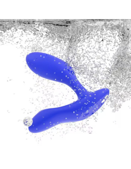 WE VIBE VECTOR DUAL STIMULATION PROSTATE MASSAGER ROYAL BLUE