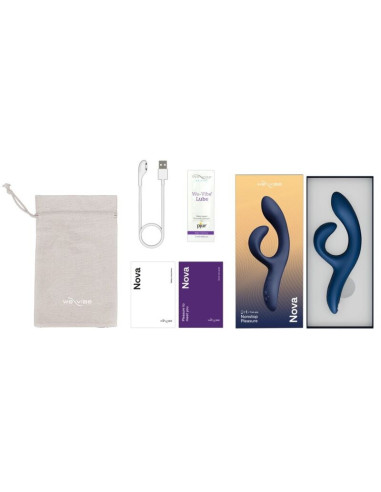 WE VIBE NOVA 2 RABBIT VIBRATOR MIDNIGHT BLUE