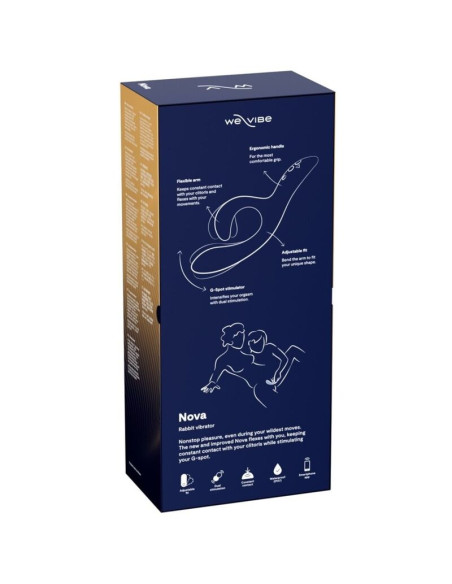 WE VIBE NOVA 2 RABBIT VIBRATOR MIDNIGHT BLUE