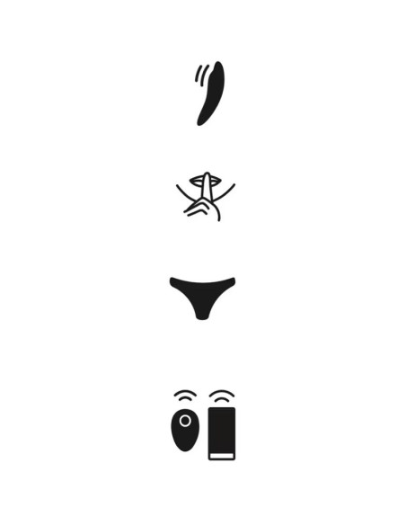 WE VIBE MOXIE BLACK CLITORAL VIBRATOR