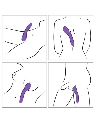 WE VIBE WAND 2 RECHARGEABLE BODY WAND MASSAGER PURPLE