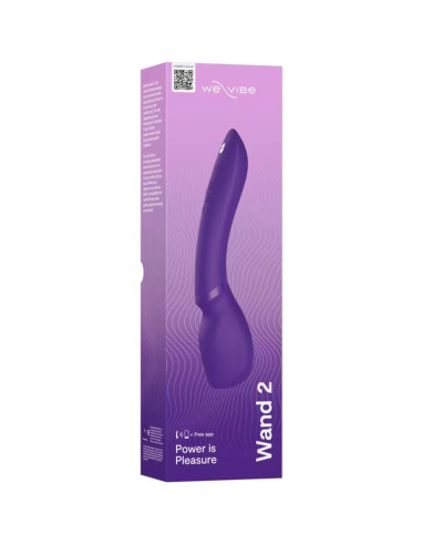 WE VIBE WAND 2 RECHARGEABLE BODY WAND MASSAGER PURPLE