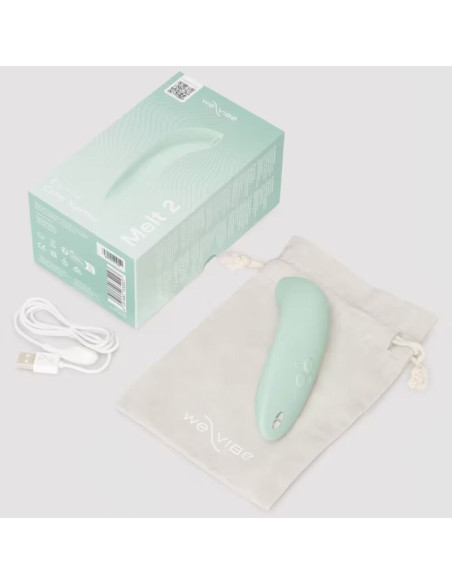 WE VIBE MELT 2 AIR PULSE CLITORAL STIMULATOR SAGE