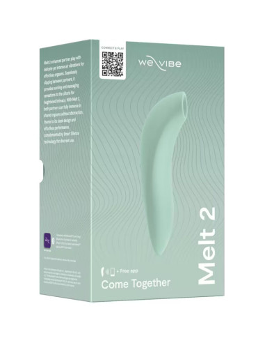 WE VIBE MELT 2 AIR PULSE CLITORAL STIMULATOR SAGE
