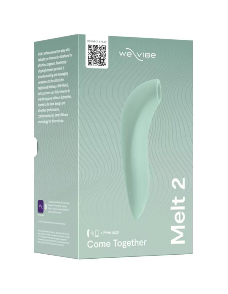 WE VIBE MELT 2 AIR PULSE CLITORAL STIMULATOR SAGE