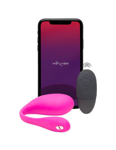 WE VIBE JIVE 2 WEARABLE EGG VIBRATOR ELECTRIC PINK
