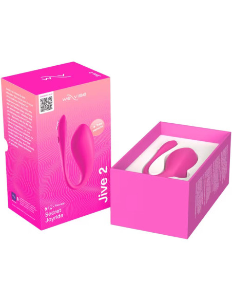 WE VIBE JIVE 2 WEARABLE EGG VIBRATOR ELECTRIC PINK