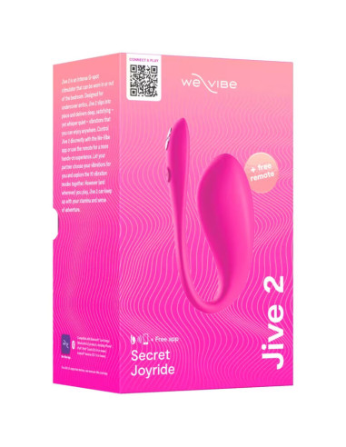 WE VIBE JIVE 2 WEARABLE EGG VIBRATOR ELECTRIC PINK