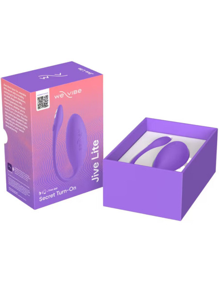WE VIBE JIVE LITE APP CONTROLLED WEARABLE EGG VIBRATOR PURPLE